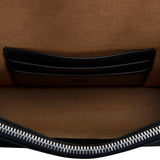 MCM Gretl Visetos Leather Crossbody Bag Black  Mini