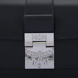 MCM Gretl Visetos Crossbody Bag Black  Mini