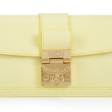 MCM Gretl Visetos Crossbody Bag Limelight  Mini