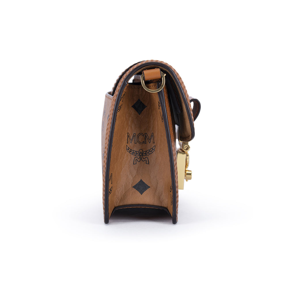 MCM Gretl Visetos Crossbody Bag Cognac Mini | Bag | Crossbody Bag | GCC | Mother's Day 22 | Spring Festival | Women Cross-body Bags MCM Gretl Visetos Crossbody Bag Cognac Mini | Bag | Crossbody Bag | GCC | Mother's Day 22 | Spring Festival | Women Cross-body Bags