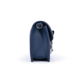 MCM Gretl Vintage Monogram Jacquard Crossbody Bag Blue  Mini