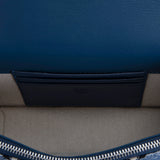 MCM Gretl Vintage Monogram Jacquard Crossbody Bag Blue  Mini