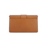 MCM Gretl Cubic Leather Crossbody Bag Cognac  Mini