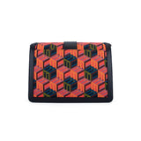 MCM Cubic Logo Jacquard Shoulder Bag Multi  Medium