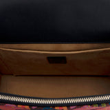 MCM Cubic Logo Jacquard Shoulder Bag Multi  Medium