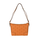 MCM Aren Shoulder Bag in Embossed Monogram Leather