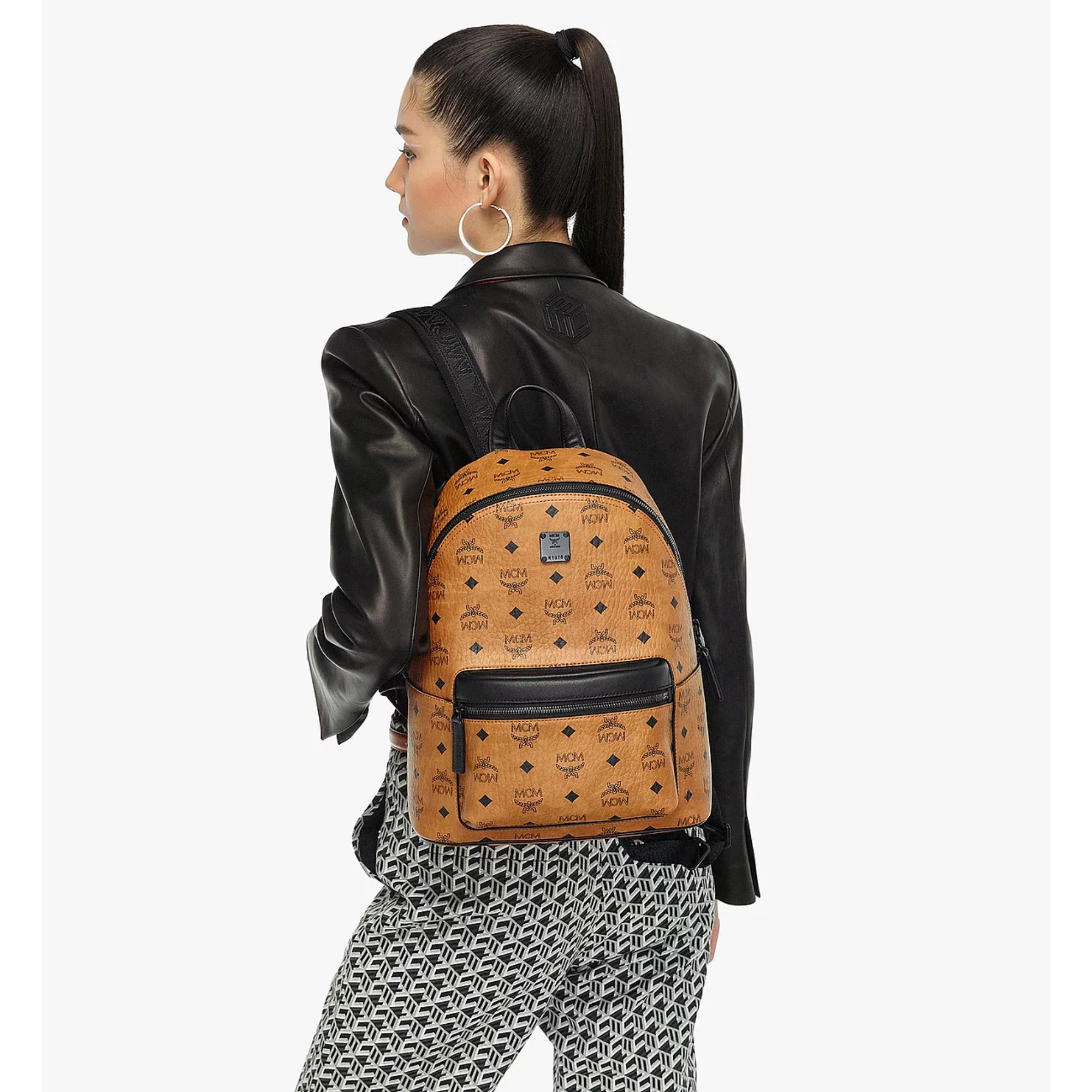 MCM Medium Stark Backpack in Visetos and Nappa Leather | Backpack | Backpack Bag | Bags | GCC | Spring Festival | Women | Women All Bags | Womens MCM Medium Stark Backpack in Visetos and Nappa Leather | Backpack | Backpack Bag | Bags | GCC | Spring Festival | Women | Women All Bags | Womens
