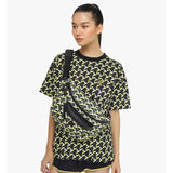 MCM Large Belt Bag In Cubic Monogram Nylon And Nappa Leather