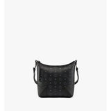 MCM Black Klara Visetos Hobo Bag