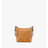MCM Aren Hobo مصنوع من جلد منقوش عليه حرف Monogram