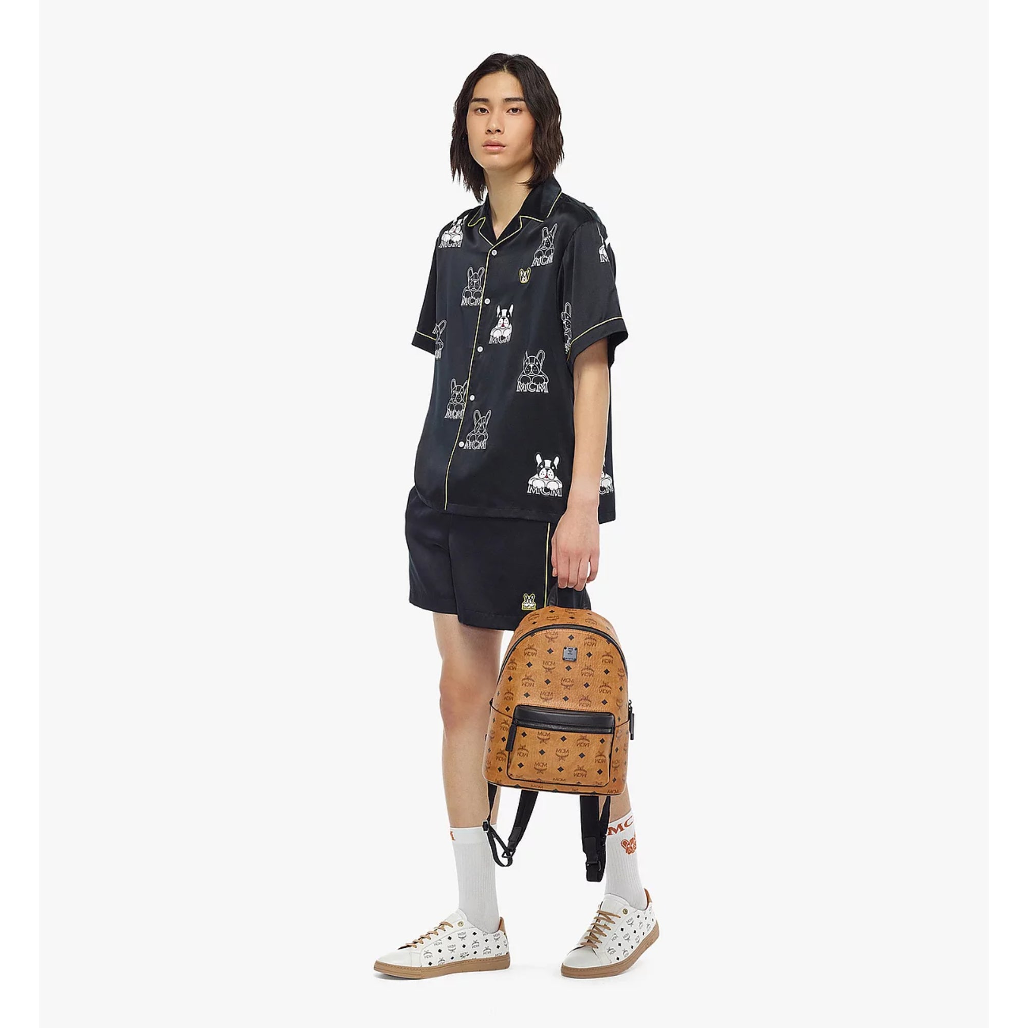 MCM Small Stark backpack in Visetos and Nappa leather | Backpack | Backpack Bag | departure-to-desk | GCC | Spring Festival | Women | Women All Bags | Womens MCM Small Stark backpack in Visetos and Nappa leather | Backpack | Backpack Bag | departure-to-desk | GCC | Spring Festival | Women | Women All Bags | Womens