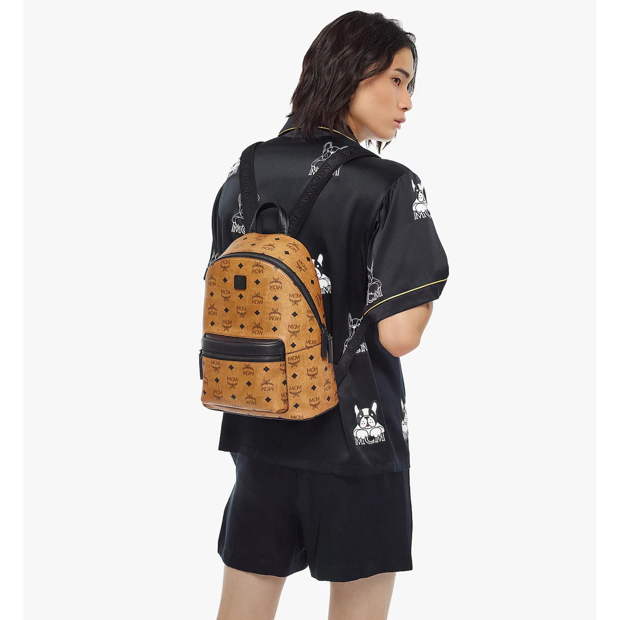 MCM Small Stark backpack in Visetos and Nappa leather | Backpack | Backpack Bag | departure-to-desk | GCC | Spring Festival | Women | Women All Bags | Womens MCM Small Stark backpack in Visetos and Nappa leather | Backpack | Backpack Bag | departure-to-desk | GCC | Spring Festival | Women | Women All Bags | Womens