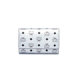 MCM Wallet Berlin Silver - Blue Salon