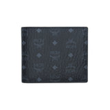 MCM Men's Vistos Original Wallet Black Small