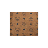 MCM Men's Vistos Original  Wallet Cognac Small