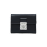 MCM Patricia Tri Fold Tri Fold Wallet Black Mini
