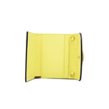 MCM Mode Mena Tri Fold Wallet Cognac Mini