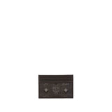 MCM Monogram card case in Italian jacquard and nappa leather