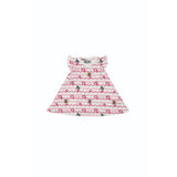 Moschino Kids Baby Girl's Teddy Bear Ruffled Sleeved Dress