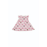 Moschino Kids Baby Girl's Teddy Bear Ruffled Sleeved Dress