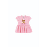 Moschino Kids Baby Girl's Teddy Bear Cotton Dress