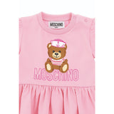 Moschino Kids Baby Girl's Teddy Bear Cotton Dress