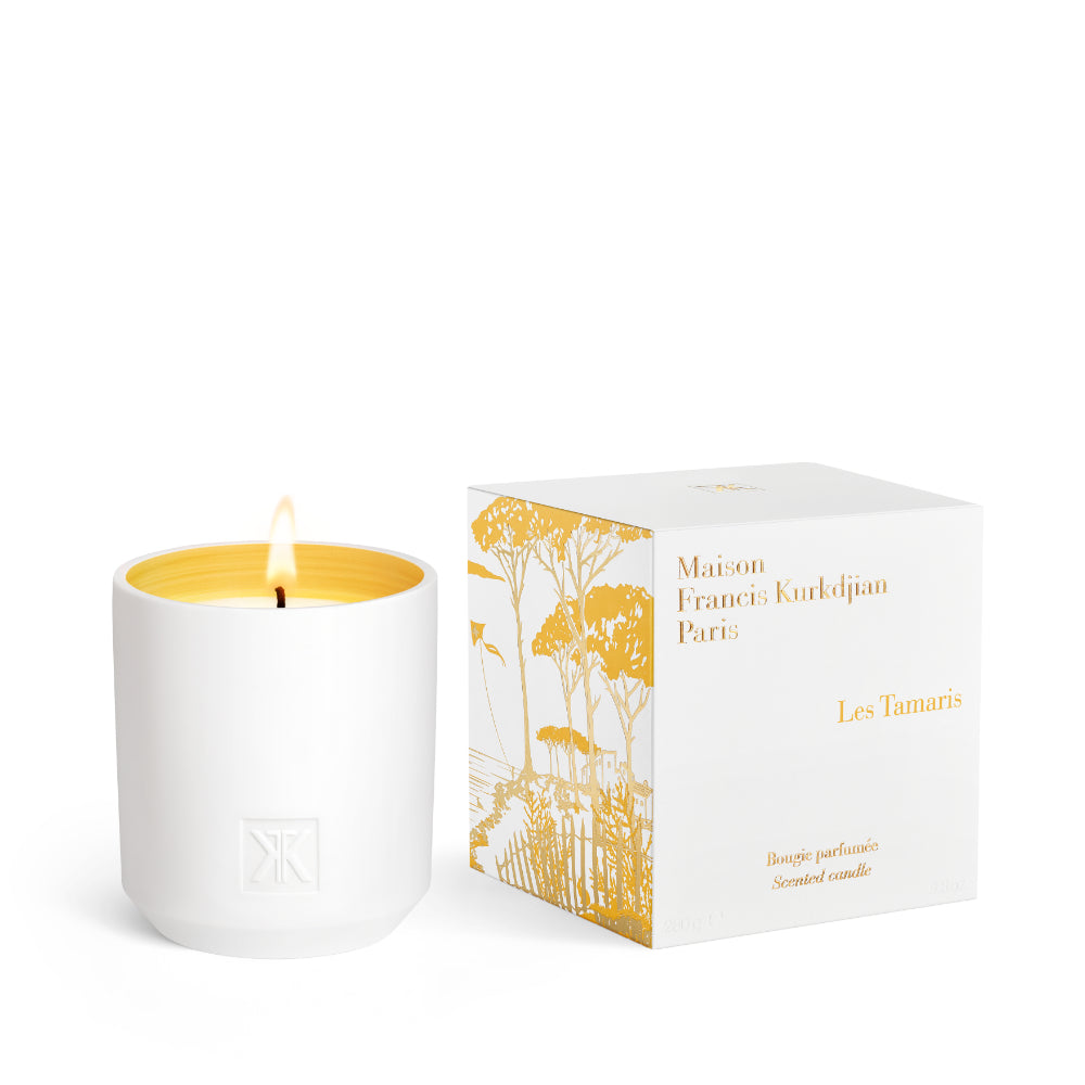 Maison Francis Kurkdjian Les Tamaris Scented Candle - 280G | Beauty | Beauty Niche Fragrances | Beauty Niche fragrances Home Fragrance | Candle | Candles | Home Candle | Linen Candle | MFK Candles | Spring Festival Maison Francis Kurkdjian Les Tamaris Scented Candle - 280G | Beauty | Beauty Niche Fragrances | Beauty Niche fragrances Home Fragrance | Candle | Candles | Home Candle | Linen Candle | MFK Candles | Spring Festival