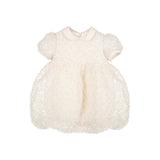 Mimisol Kids Baby Girl's Cream Dress