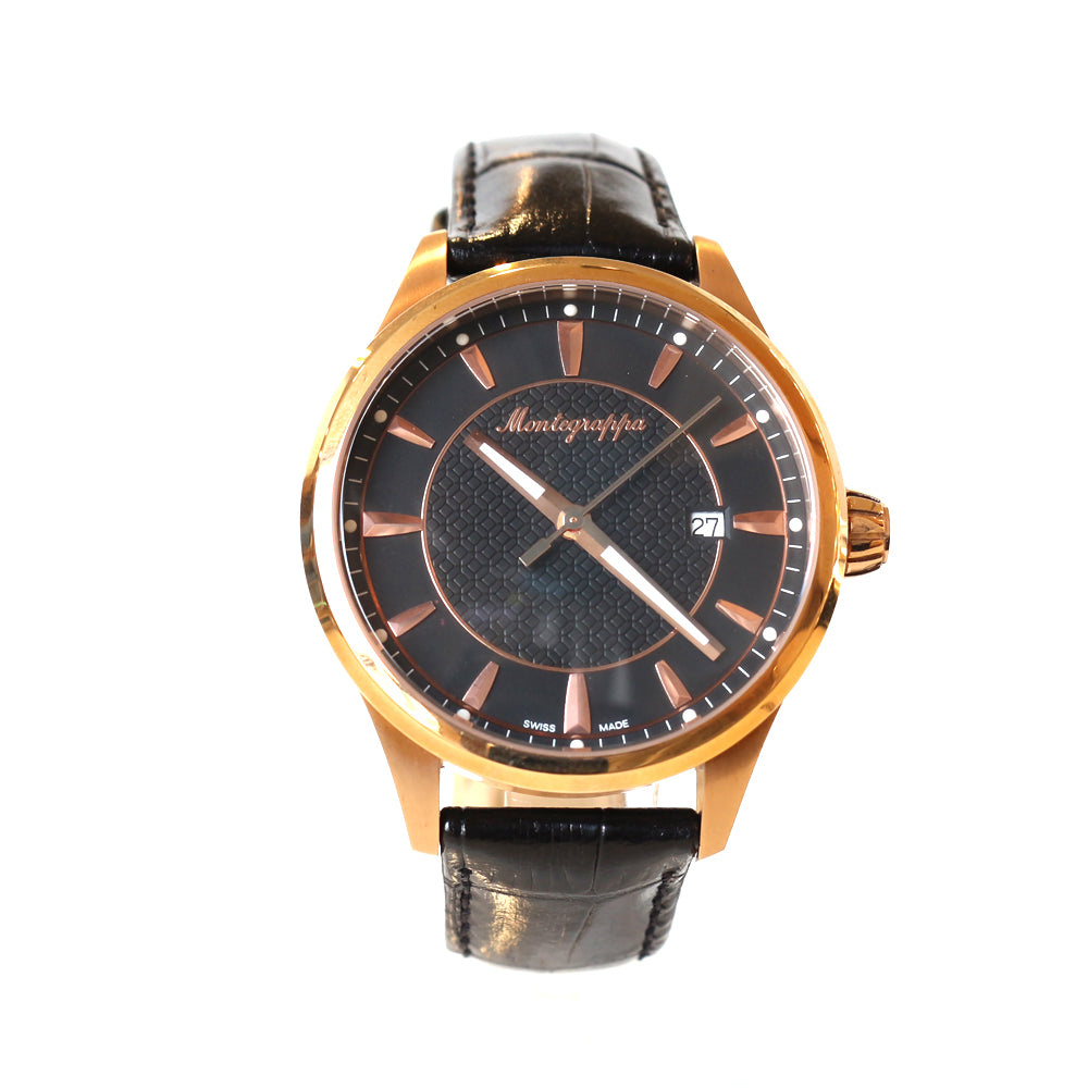 Montegrappa Fortuna Watch – Blue Salon