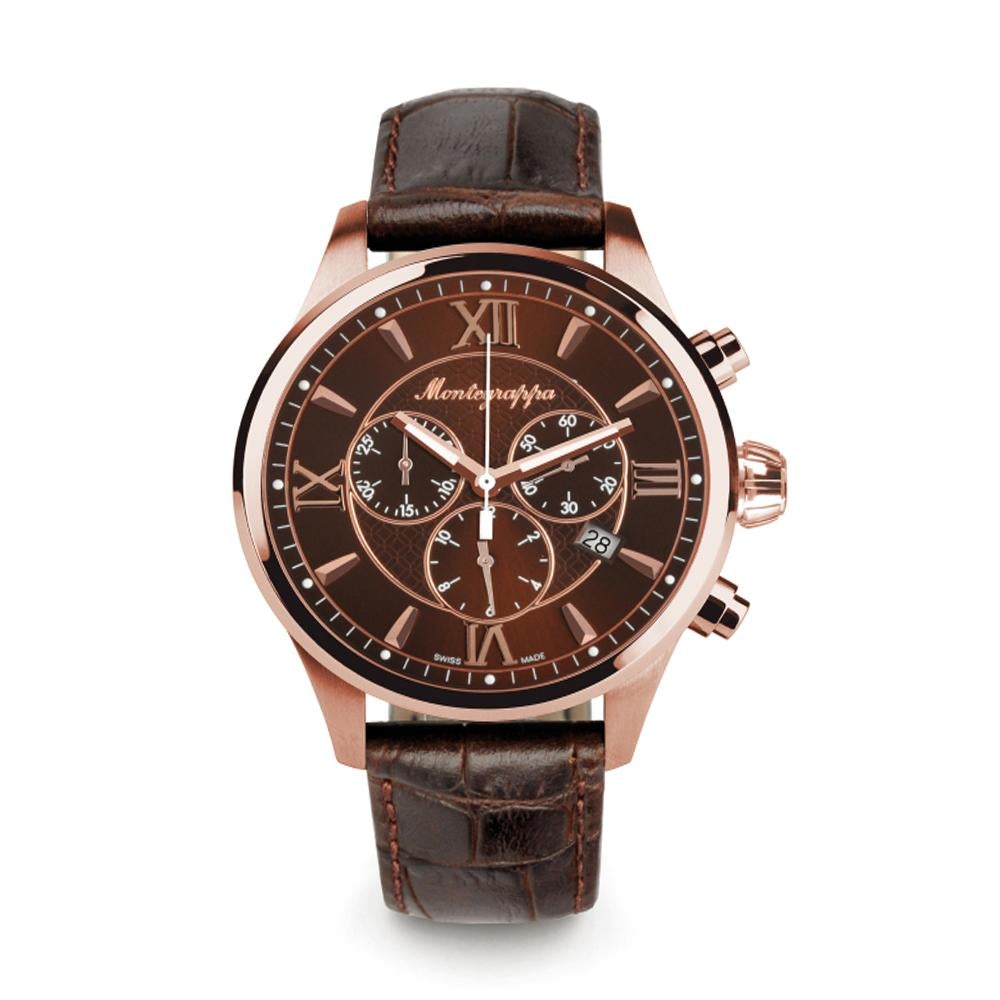 Montegrappa Fortuna Men's Chronograph Watch – Blue Salon