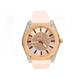 Michael Kors Ladies Watch Channing Rose Gold-Glitz Dial