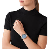 Michael Kors Women's Lexington Silver-Tone Watch