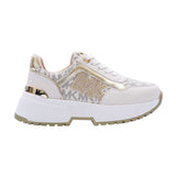 Michael Kors Kids Girl's Vanilla & Gold Sneaker