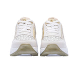 Michael Kors Kids Girl's Vanilla & Gold Sneaker