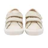 Michael Kors Kids Girl's Vanilla & Gold Sneaker