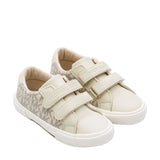 Michael Kors Kids Girl's Vanilla & Gold Sneaker