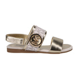 Michael Kors Kids Girl's Vanilla & Gold Sandal