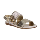 Michael Kors Kids Girl's Vanilla & Gold Sandal
