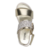 Michael Kors Kids Girl's Vanilla & Gold Sandal