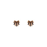 Michella 18 Ct Gold Diamond Earring Basic