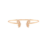 Michella 18 Ct Gold Diamond Butterfly Bracelet Basic