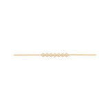 Michella 18 Ct  Gold Diamond Bracelet Basic