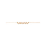 Michella 18 Ct Gold Diamond Bracelet Basic