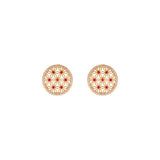 Michella 18 Ct Gold Diamond Earring Basic
