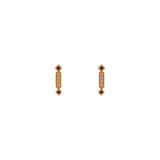 Michella 18 Ct Gold Diamond Earring Basic