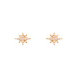 Michella 18 Ct Gold Diamond Earring Basic