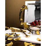 Golden Ginkgo Large Cheesse Board/Knife