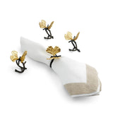 Butterfly Ginkgo Napkin Ring/S4
