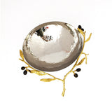 Michael Aram Olive Branch Gold Med Serving Bowl