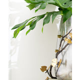 Butterfly Ginkgo Centerpiece Vase